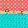 At The Beach Theme with Mermaid and Pirate