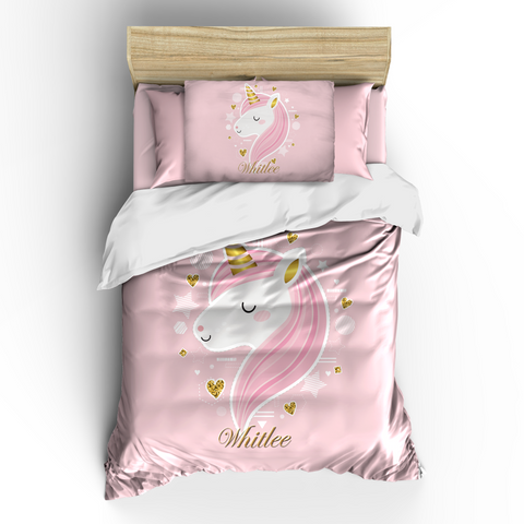 Sweet UNICORN Magic Theme Bedding