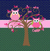 Mod Owls and Tree with Personalization