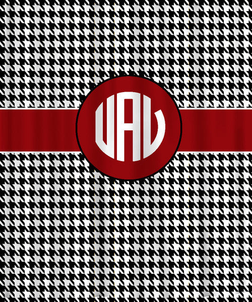 Classic Houndstooth with Personalization