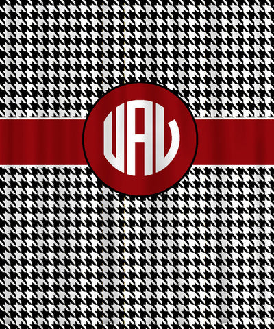 Classic Houndstooth with Personalization