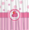 Bubbles and Stripes Duck accent with Personalization