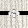 SK Damask  Custom with your Name or Initials