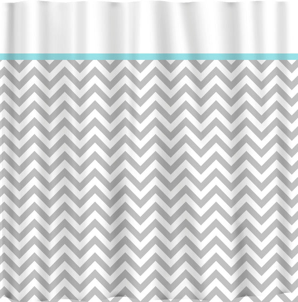White Topped -Chevron Traditional Bottom ANY colors and Accent
