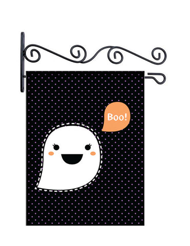 Kawai Ghost Custom Personalized Yard Flag - 13.5 by 18.5 inches - your name and or initial