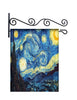 Starry Night Custom Personalized Yard Flag - 13.5 by 18.5 inches - your name and or initial