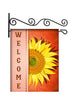 Sunflower Designer Custom Personalized Yard Flag - 13.5 by 18.5 inches - your name and or initial