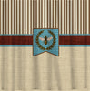 Stripes and  Burlap Sublimation Combination with your choice accent