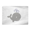 Personalized  -Grey Whales Nautical Theme Bath Mat- Available any color