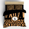 Cheetah Custom Bedding - Personalized - Available in  Toddler, Twin, Full/Queen or King Size Duvet Covers or Comforters