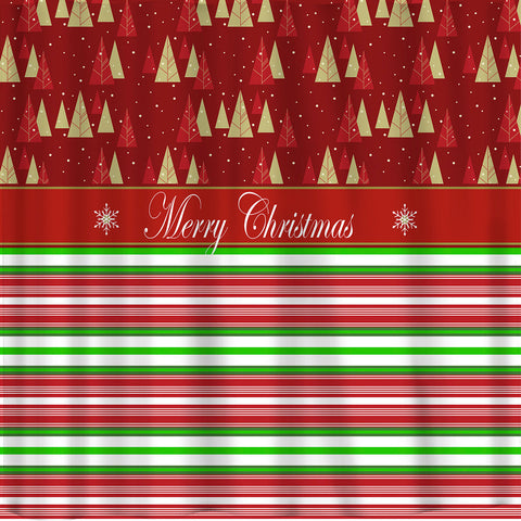 Christmas is here! Shower Curtain