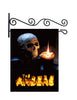 Scary Halloween Custom Personalized Yard Flag - 13.5 by 18.5 inches - your name and or initial